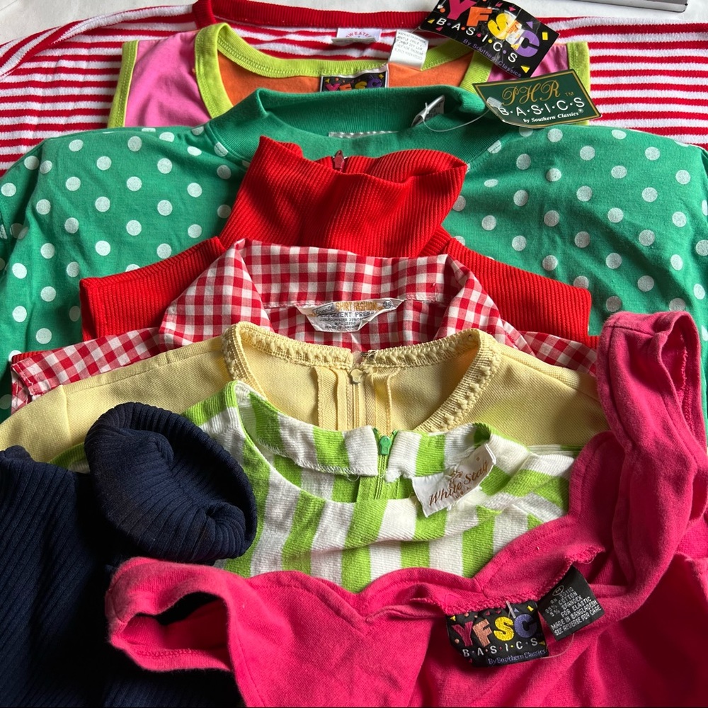 Vintage clothing not so mystery box lot / women’s variety 70s-90s